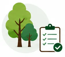 Tree Inspection process step